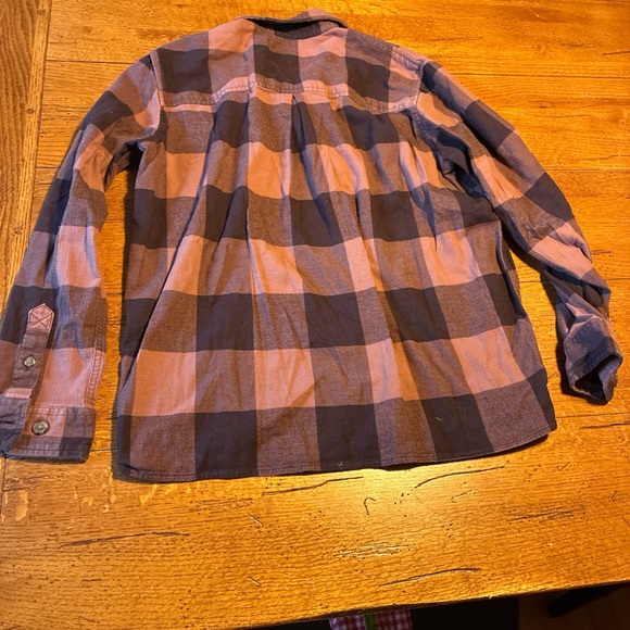 Carhartt Rugged Flex Plaid Shirt - Purple and Brown - Picture 4 of 4